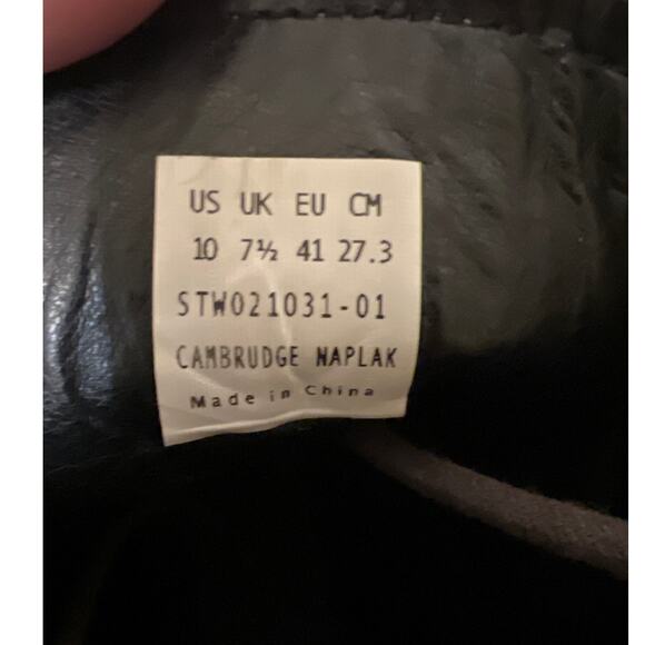 Sergio Tacchini Metallic Gray Lace Up Army Style Combat Boots Women's Size 10 - Picture 8 of 8